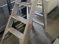 Steekladder + trapladder - afbeelding 2 van  4