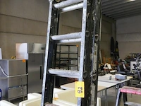 Steekladder + trapladder - afbeelding 3 van  4