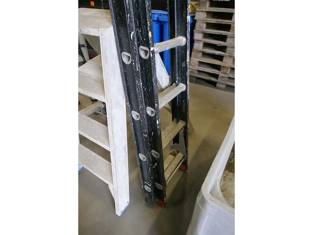 Steekladder + trapladder - afbeelding 4 van  4