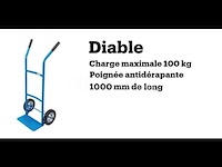Steekwagen stalen frame 100 kg - afbeelding 1 van  1