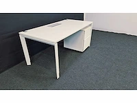 Steelcase - bureaus met ladenblokken (4x) - afbeelding 4 van  8