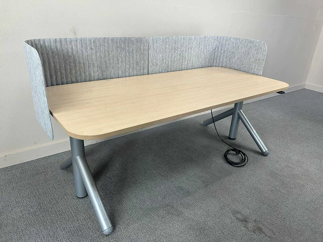 Steelcase - flex collection - zit-sta bureautafel - desk - afbeelding 2 van  8