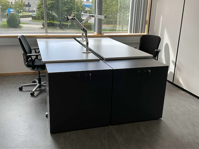 Steelcase activa lift 2 bureau (2x) - afbeelding 1 van  5