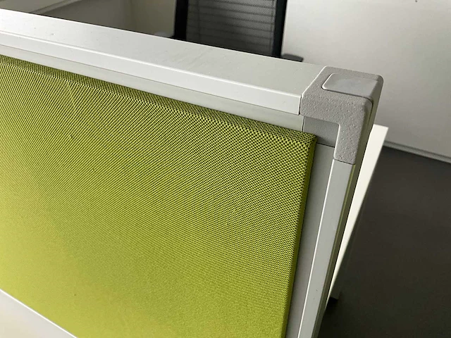 Steelcase bureau-eiland 160x160 (groen) - afbeelding 3 van  8