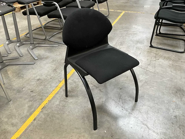 Steelcase strafor wachtkamerstoel (2x) - afbeelding 1 van  3