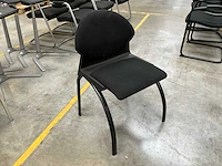 Steelcase strafor wachtkamerstoel (2x)