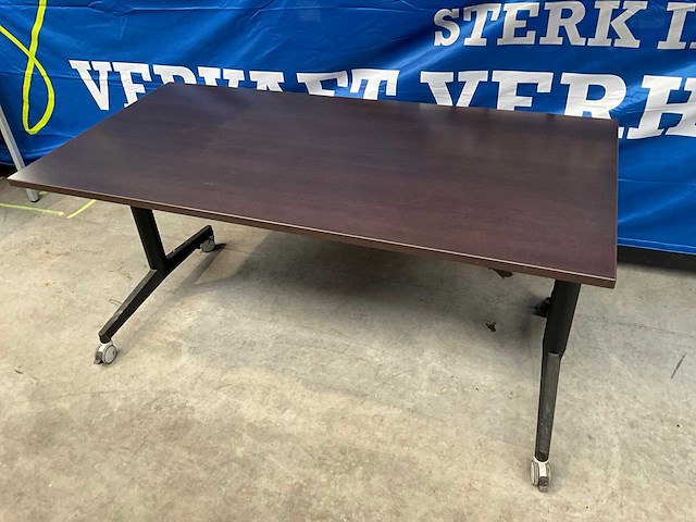 Steelcase verrijdbare klaptafel (3x) - afbeelding 1 van  4