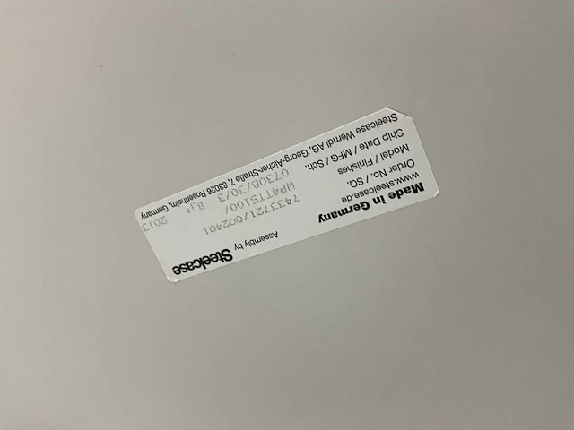 Steelcase verrijdbare ronde statafel 100cm (2x) - afbeelding 4 van  5