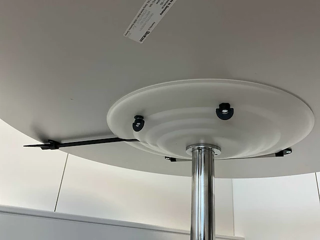 Steelcase verrijdbare ronde statafel 100cm (2x) - afbeelding 5 van  5