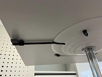 Steelcase verrijdbare vierkante tafel 90x90 (2x) - afbeelding 4 van  5