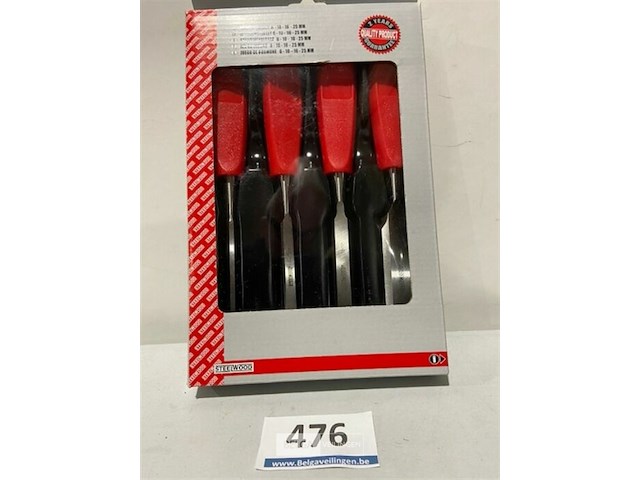 Steelwood 4 delige beitelset 6-10-16 en 25mm - afbeelding 3 van  3