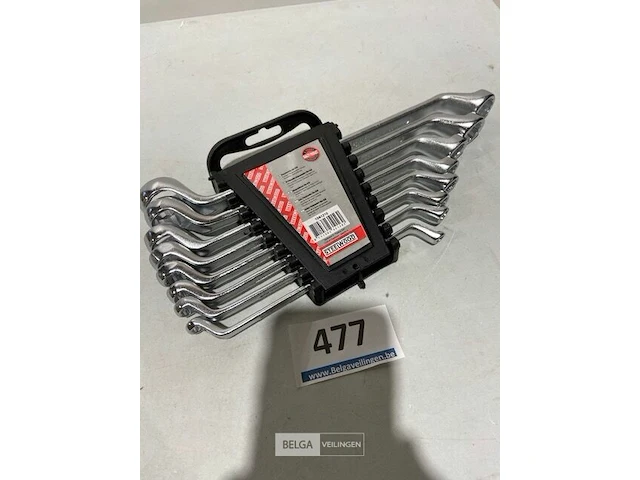 Steelwood ringsleutelset 8dlg 6-22mm - afbeelding 1 van  3