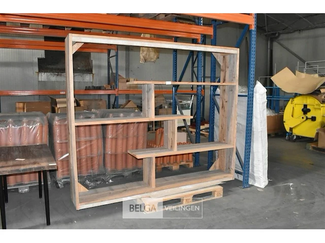Steigerhout rek - afbeelding 2 van  2