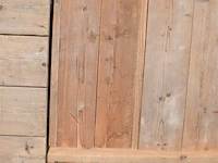 Steigerhout tafel afneembaar deksel 0,40 x 0,40 x 0,90 - afbeelding 1 van  2