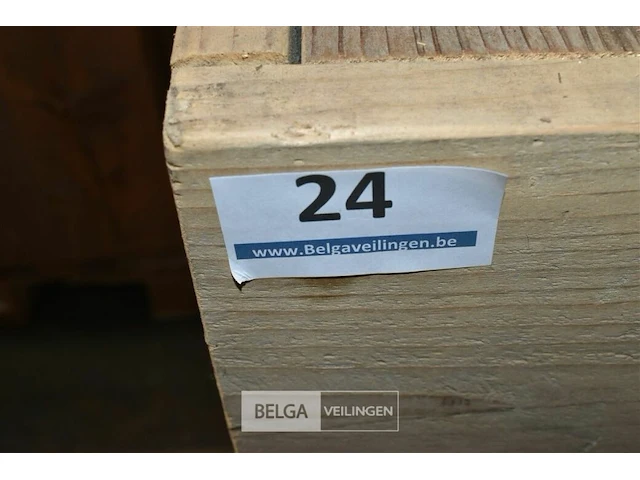 Steigerhout tafel afneembaar deksel 0,78 x 0,78 x 0,35 - afbeelding 2 van  2
