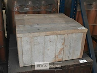 Steigerhout tafel afneembaar deksel