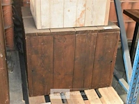 Steigerhout tafel afneembaar deksel