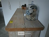 Steigerhouten meubel met decoratie - afbeelding 3 van  5