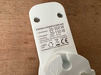 Stekker met schemerschakelaar (98x) - afbeelding 3 van  3