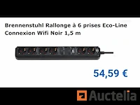 Stekkerdoos (6 stopcontacten) brennenstuhl connect eco-line wifi - afbeelding 1 van  1