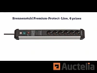Stekkerdoos (6 stopcontacten) brennenstuhl supragnard - afbeelding 1 van  4