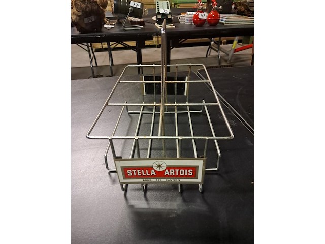 Stella flessenhouder in metaal - afbeelding 1 van  3