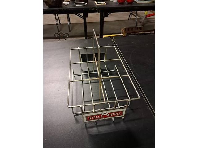 Stella flessenhouder in metaal - afbeelding 3 van  3