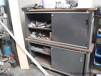 Stelling 2 kasten en vakkenkast met inhoud - afbeelding 2 van  3