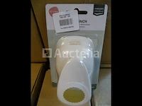 Stempel voor beeldjes - cirkel met decoratieve rand - 38x38mm vaessen creative - afbeelding 1 van  2