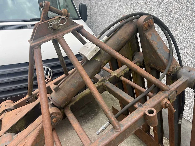 Stenenklem - hydrolisch - machineklem - afbeelding 2 van  6
