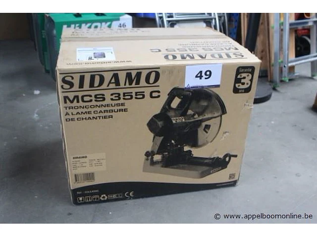 Stenenzaagmachine sidamo, mcs 355 c - afbeelding 1 van  3