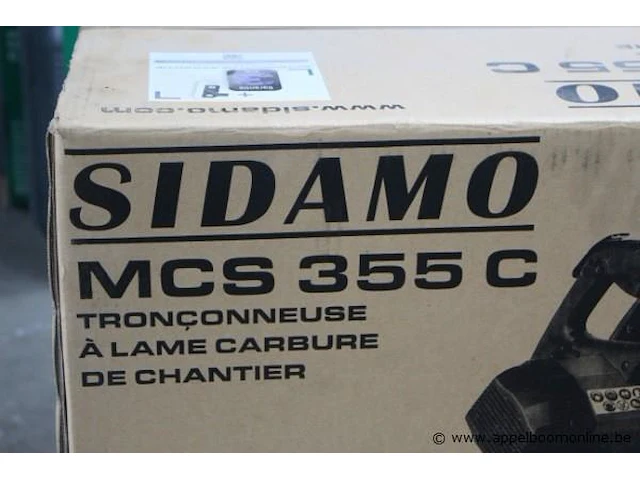 Stenenzaagmachine sidamo, mcs 355 c - afbeelding 3 van  3