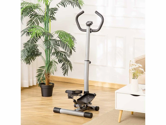 Stepper met handvat fitness hometrainer - afbeelding 1 van  5