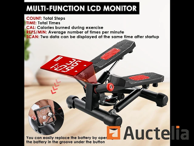 Stepper, stepper up-down, stepper met weerstandsstrips, lcd scherm - afbeelding 2 van  6