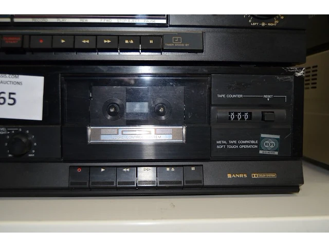 Stereo double cassette deck teac w-390, stereo cassette deck jvc td-x101 - afbeelding 7 van  8