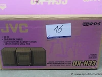 Stereo-installatie jvc, ux-h33 - afbeelding 2 van  2