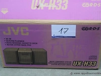 Stereo-installatie jvc, ux-h33 - afbeelding 2 van  2