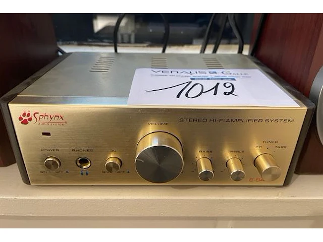 Stereo sphynx amplifier - afbeelding 2 van  5