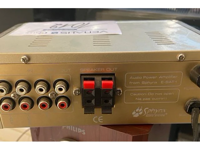 Stereo sphynx amplifier - afbeelding 3 van  5