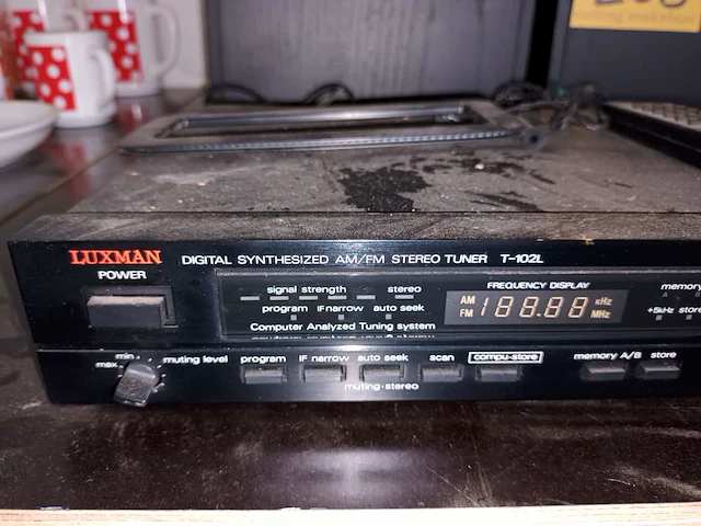 Stereo tuner luxman t-102l - afbeelding 3 van  3