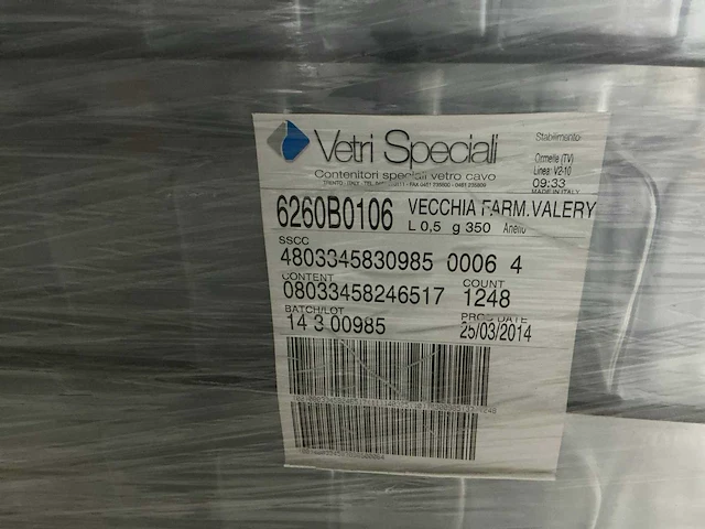 Sterke drank fles met kurk doppen (1000x) - afbeelding 4 van  6