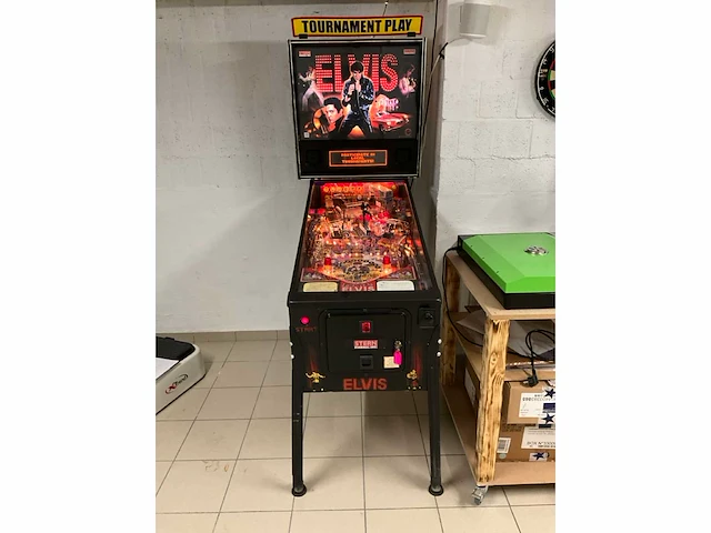 Stern pinball elvis flipperkast - afbeelding 4 van  10