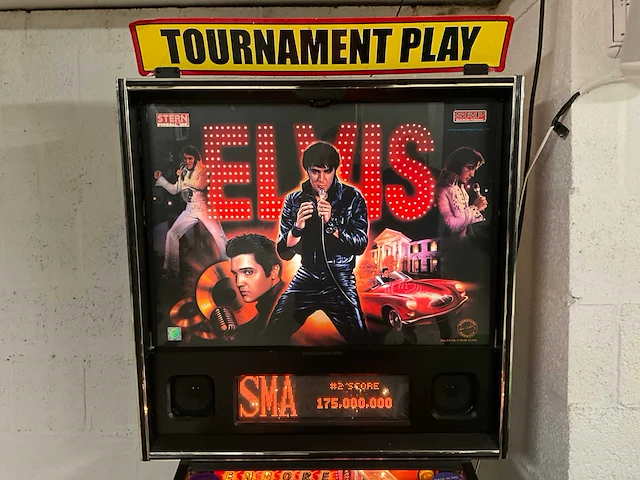 Stern pinball elvis flipperkast - afbeelding 6 van  10