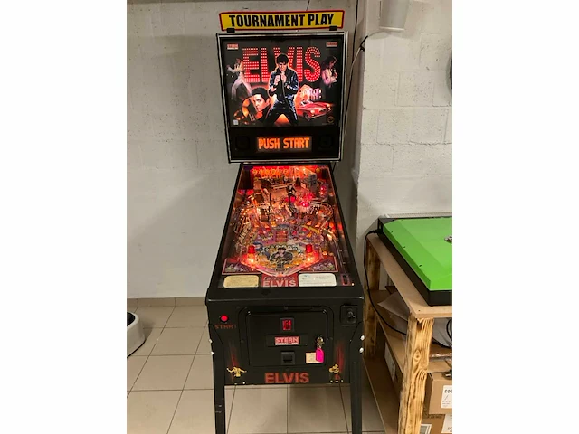 Stern pinball elvis flipperkast - afbeelding 8 van  10