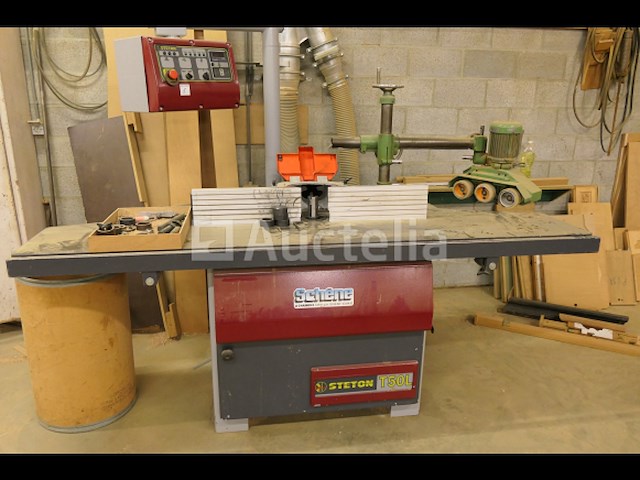 Steton t 50l lange tafelfrees met 3-roll feeder - afbeelding 1 van  17