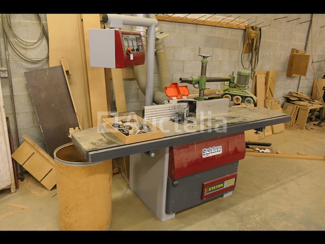 Steton t 50l lange tafelfrees met 3-roll feeder - afbeelding 12 van  17