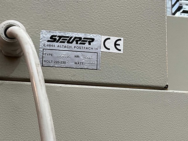 Steurer b67mk droogkast - afbeelding 8 van  8