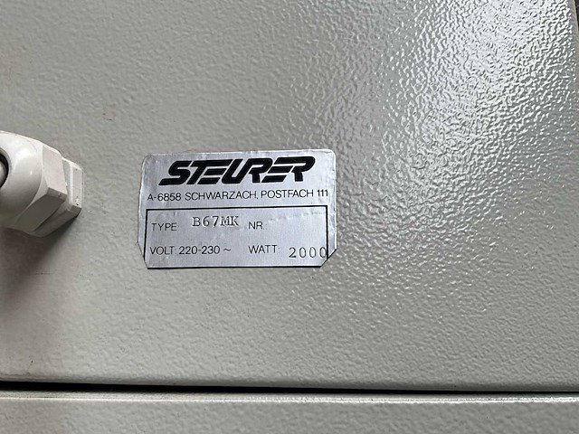 Steurer b67mk droogkast - afbeelding 8 van  9