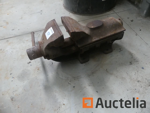 Stevige metalen bankschroef - afbeelding 1 van  3