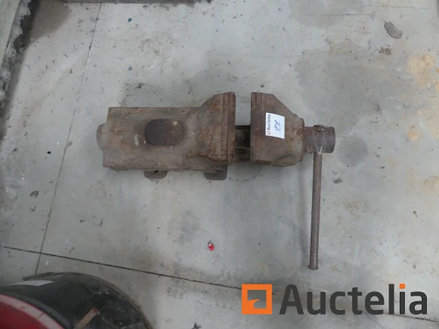 Stevige metalen bankschroef - afbeelding 2 van  3